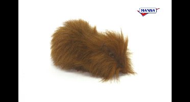 Hansa knuffel cavia - bruin - 30 cm - pluche - knuffeldier - realistische knuffels
