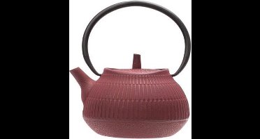 Cosy&Trendy Yokohama Theepot - Gietijzer - 1L1 - Rood