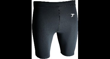 Precision Training Korte Thermobroek Heren Polyester Zwart Mt Xs