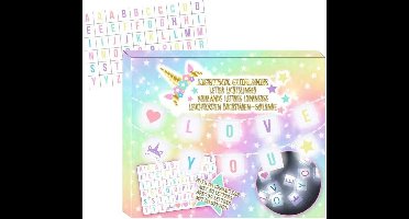 Eenhoorn Lightbox LED-Slinger met 60 Letters