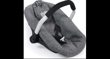 Bayer Chic 2000 - Poppen Autozitje Maxi-Cosi-stijl - Grey Jeans