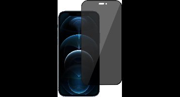 Privacy Screenprotector geschikt voor iPhone 12 Pro - FullGuard Screen Protector