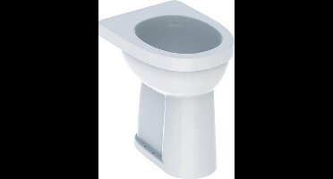 Geberit 300 Comfort closetpot-84 verhoogd +10cm vlakspoel 35.5x47cm AO wit