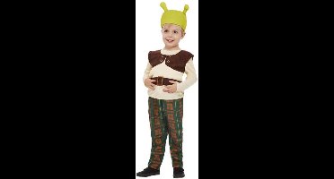 Smiffys Kinder Kostuum -Kids tm 2 jaar- Shrek Multicolours