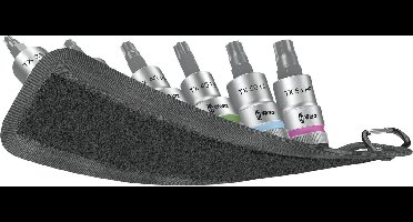Wera 5003997001 Belt C 3 6-delige Doppenset - Torx - 1/2''