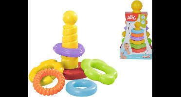 ABC - Stapelring - 0 tot 36 maanden - Vormenstoof