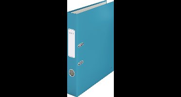 Leitz Cosy 180° A4 Ordner met Rugetiket - 2-Rings Met Zacht Oppervlak - Rugbreedte Van 50mm - Sereen Blauw