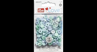 PL ColorSnapsMini knoop afb. blauw36st - Drukknopen Color Snaps - Prym