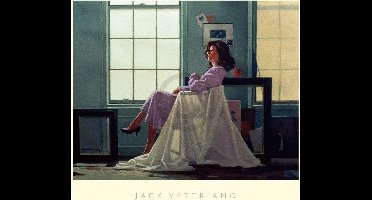 Kunstdruk Jack Vettriano - Winter Light and Lavender 76x68cm
