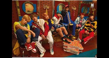 BTS Pizza Poster 91.5x61cm