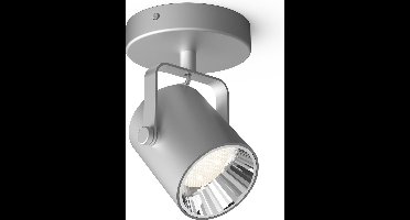 Philips BYRE Opbouwspot LED 1x4W/430lm Rond Zilver