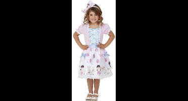 Smiffys Kinder Kostuum -Kids tm 4 jaar- Toddler Bo Peep Roze