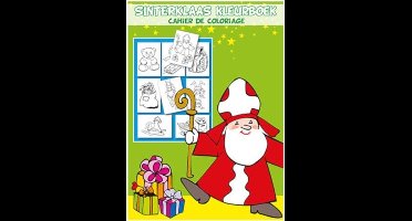 Verhaak Kleurboek Sinterklaas Junior 15 X 21 Cm Groen