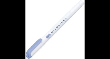 Zebra Mildliner Double-Sided Highlighter - Fine / Bold – Mild Dark Blue / WKT7-MDB