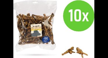 Beeztees Kippenpoten - 620 gram - hondensnack - 10 Zakken