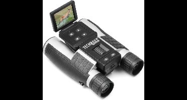 Technaxx TX-142 -Verrekijker met digitale camera - 12-voudigx25 mm Binoculair Zwart/zilver 4863