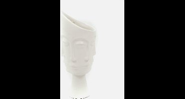 HouseVitamin gezicht vaas wit