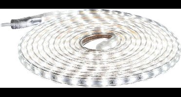 Koud wit LED Strip IP65 - 5 Meter - 220V - Matel