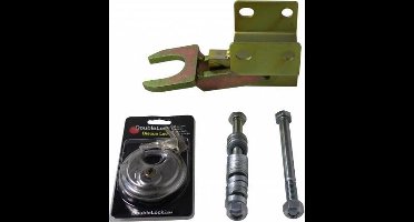 Double Lock Condor Fixed lock koppelingsslot ongeremd type B horizontale boutbevestiging geen SCM keur