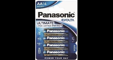 Panasonic EVOLTA AA Blister 4 stuks