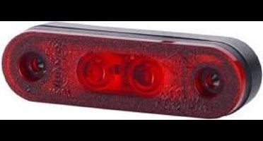 Zijmarkeringslicht - 12/24V - Rood - L958