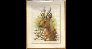 Borduurpakket hert om te borduren vervaco 2002/75.072