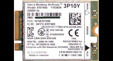 Dell Wireless 5811E (DW5811e) M.2 Mobile Broadband 4G LTE WWAN Card – 3P10Y