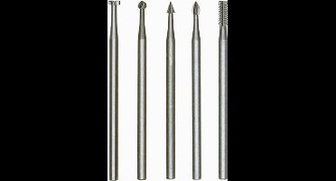 Proxxon - Fijnfreesset 5-dlg. (Pr28710) - modelbouwsets, hobbybouwspeelgoed voor kinderen, modelverf en accessoires