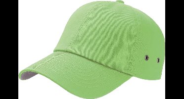 Atlantis Actie 6 Paneel Chino Baseball Cap (Pakket van 2) (Groen)
