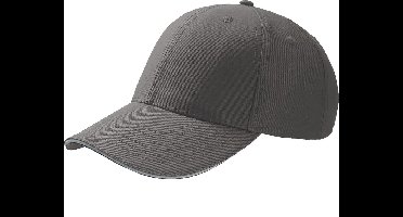 Atlantis Sport Sandwich 6 Panel Baseball Cap (Pakket van 2) (Grijs)