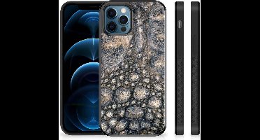 iPhone 12 Pro | 12 (6.1) Back Cover Krokodillenprint