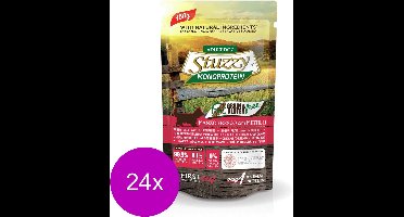 Stuzzy Dog Grain Free Monoprotein Pouch 150 g - Hondenvoer - 24 x Rund
