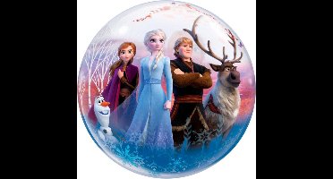 Folieballon - Frozen 2 - Bubble - 56cm - Zonder vulling