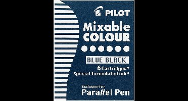 Pilot Parallel Pen Blauw Zwarte Cartridges
