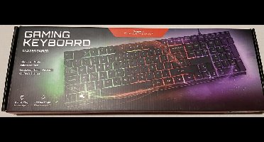 Gaming Toetsenbord met backlight - verschillende kleuren LED verlichting