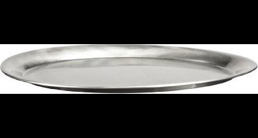 Koffieplateau 29cm Ovaal Rvs