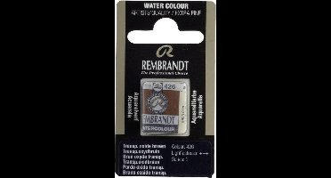 Rembrandt water colour napje Transparent Oxide Brown (426)