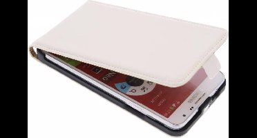 Mobiparts - witte premium flipcase voor de Samsung Galaxy Note 3 Neo