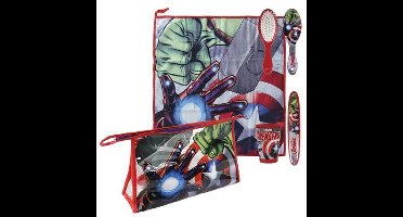 Avengers Toilettas Kind – Gevuld – Reis Set – 5-delig – Marvel
