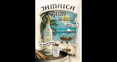 Metalen Plaat 'Jamaica Rum' 30 x 40 cm funnymetalsigns