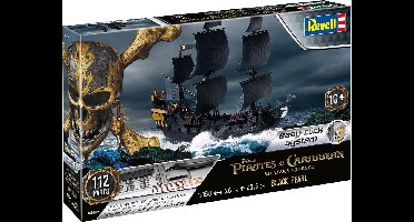 Revell Modelbouwpakket Schepen - 65499 Black Pearl Ship - Model Set Plastic - 1:150 - Modelbouw