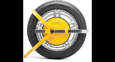 Wielklem slot - Auto / Aanhanger beveiliging - 13 Inch tot 17 Inch