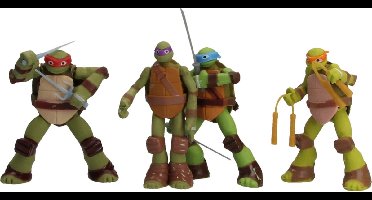 Teenage Mutant Ninja Turtles Gummen Set – 4 Stuks – 8x3x2cm | Kindergummen | Tekenspullen | Schoolspullen