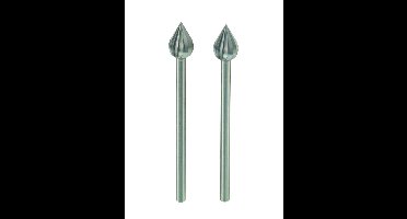 Proxxon - Frees Vlamvorm Ø 6 Mm, - modelbouwsets - Hoogwaardige freesbits - 2 stuks