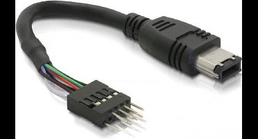 Delock - cable FireWire A 6Pin auf Pfostenstecker