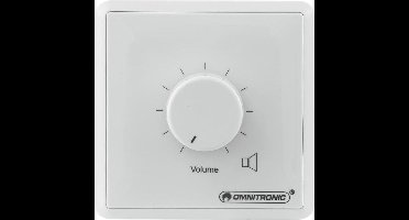 OMNITRONIC PA Volume Controller, 30 W mono wh