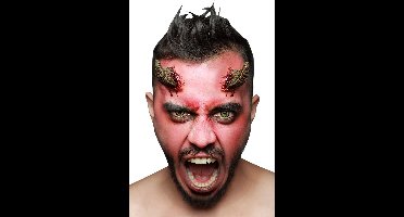 Nep duivel hoorns voor volwassenen Halloween - Schmink - One size