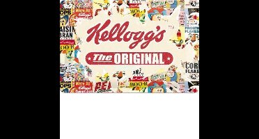 Kellogg's The Original Collage  Metalen wandbord in reliëf 20x30 cm