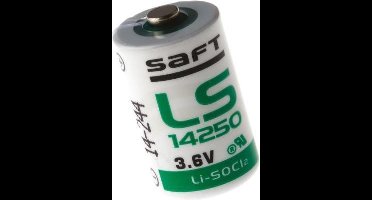 Saft LS14250 - TL2150 - 1/2 AA 3,6V Lithium Batterij