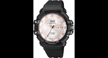 Rubberen unisex polshorloge met datum A196J004